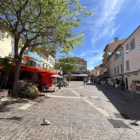 公寓 Sm023 Terrasse Du Soleil Maxime Centre-ville T2 Vue Proche De La