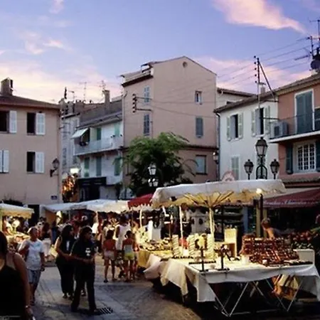 公寓 Sm023 Terrasse Du Soleil Maxime Centre-ville T2 Vue Proche De La 圣马克西姆