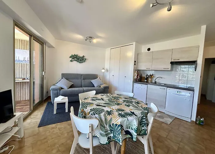 公寓 Sm023 Terrasse Du Soleil Maxime Centre-ville T2 Vue Proche De La *