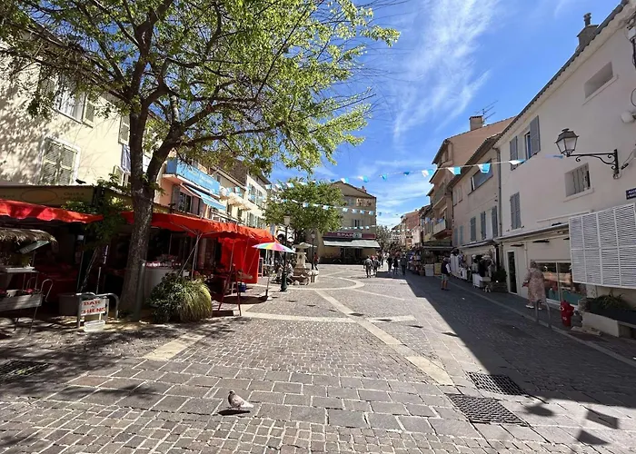 公寓 Sm023 Terrasse Du Soleil Maxime Centre-ville T2 Vue Proche De La